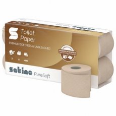 Satino PureSoft Toiletpapier, per pak bestellen,1 pak is 8 rollen