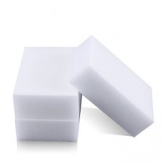 Wonderspons Pure melamine spons wit. Per pak (10 stuks) te bestellen.